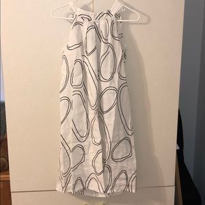 NWT Bellambia Made In Italy White Linen Dr…